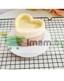 Силиконова форма сърце молд за торни свещи